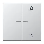 Jung AL1701 Steuertaste Universal Aluminium AlMg1 Naturton mattgebeizt Serie LS Aluminium 