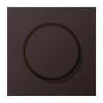 Jung AL1740D Abdeckung für Drehdimmer Aluminium lackiert Serie LS dark (lackiertes Aluminium) 