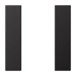 Jung AL2501TSAD Tastensatz 1-fach F50 Serie LS dark (lackiertes Aluminium) 