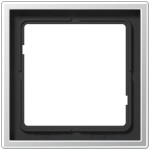 Jung AL2981 Rahmen 1-fach senkrechte und waagerechte Montage LS 990 Aluminium 