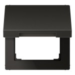 Jung AL2990KLAN Klappdeckel mit Rückstellfeder Aluminium lackiert Serie LS anthrazit (lackiertes Aluminium) 