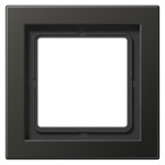 Jung ALD2981AN Rahmen 1-fach senkrechte und waagerechte Montage Aluminium lackiert LS-DESIGN anthrazit (lackiertes Aluminium) 