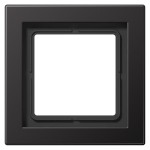 Jung ALD2981D Rahmen 1-fach senkrechte und waagerechte Montage Aluminium lackiert LS-DESIGN dark (lackiertes Aluminium) 