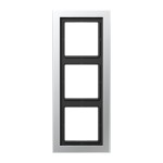 Jung ALD2983 Rahmen 3-fach senkrechte und waagerechte Montage LS-DESIGN Aluminium 