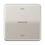 Jung BTCD17101PPT JUNG HOME Taster 1-fach mit Pfeilsymbolen Aluminium eloxiert Serie CD platin 