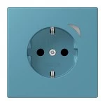 Jung BTLC1521S212 JUNG HOME Schuko Steckdose 16A 250V Schraubklemmen mit Funktionsanzeige integrierter erhöhter Berührungsschutz SAFETY+ Thermoplast lackiert 