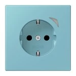 Jung BTLC1521SE213 JUNG HOME Schuko Steckdose 16A 250V Energy Schraubklemmen mit Funktionsanzeige integrierter erhöhter Berührungsschutz SAFETY+ Thermoplast 