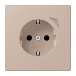 Jung BTLC1521SE240 JUNG HOME Schuko Steckdose 16A 250V Energy Schraubklemmen mit Funktionsanzeige integrierter erhöhter Berührungsschutz SAFETY+ Thermoplast 