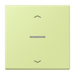 Jung BTLC17101P222 JUNG HOME Taster 1-fach mit Pfeilsymbolen Serie LS vert jaune clair 
