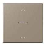 Jung BTLC17101P242 JUNG HOME Taster 1-fach mit Pfeilsymbolen Serie LS ombre naturelle moyenne 