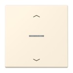 Jung BTLC17101P245 JUNG HOME Taster 1-fach mit Pfeilsymbolen Serie LS blanc ivoire 