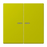Jung BTLC17102249 JUNG HOME Taster 2-fach Serie LS vert olive vif 