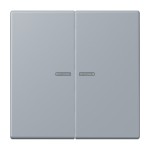 Jung BTLC17102257 JUNG HOME Taster 2-fach Serie LS gris clair 59 