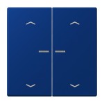 Jung BTLC17102P261 JUNG HOME Taster 2-fach mit Pfeilsymbolen Serie LS bleu outremer foncé 