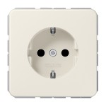 Jung CD1520BFKI SCHUKO Steckdose 16A 250V integrierter erhöhter Berührungsschutz SAFETY+ Thermoplast Serie CD cremeweiß 