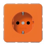 Jung CD1520BFO SCHUKO Steckdose 16A 250V Thermoplast Serie CD orange (für ZSV) 