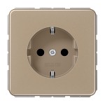 Jung CD1520GB SCHUKO Steckdose 16A 250V Aluminium eloxiert Serie CD gold-bronze 