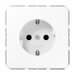 Jung CD1520KIWW SCHUKO Steckdose 16A 250V integrierter erhöhter Berührungsschutz SAFETY+ Duroplast Serie CD alpinweiß 