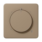 Jung CD1749BFGB Abdeckung für Raumtemperaturregler-Einsätze Thermoplast lackiert Serie CD gold-bronze 