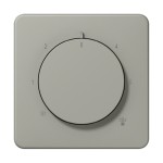 Jung CD1749BFPT Abdeckung für Raumtemperaturregler-Einsätze Thermoplast lackiert Serie CD platin 