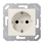 Jung CD5120BF SCHUKO Steckdose 16A 250V Thermoplast 50x50mm cremeweiß 