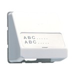 Jung CD554WW Datenanschlussgehäuse mit Schriftfeld Thermoplast Serie CD alpinweiß 