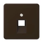 Jung CD569-1UABR Abdeckung für IAE/UAE-Anschlussdosen 1x8-polig Thermoplast Serie CD braun 
