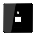 Jung CD569-1UASW Abdeckung für IAE/UAE-Anschlussdosen 1x8-polig Thermoplast Serie CD schwarz 