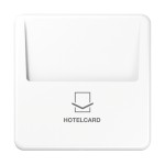Jung CD590CARDWW Hotelcard-Schalter (ohne Taster-Einsatz) Serie CD alpinweiß 
