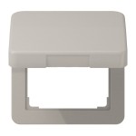 Jung CD590KLPT Klappdeckel Aluminium eloxiert Serie CD platin 
