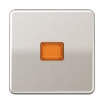Jung CD590KOPT Wippe 1-fach mit Kalotte Aluminium eloxiert Serie CD platin 