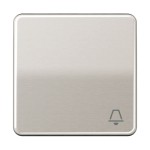 Jung CD590KPT Wippe 1-fach Symbol Klingel Aluminium eloxiert Serie CD platin 