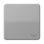Jung CD590LGR Wippe 1-fach Symbol Licht Duroplast Serie CD grau 