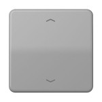 Jung CD590PGR Wippe 1-fach mit Pfeilsymbolen Duroplast Serie CD grau 