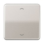 Jung CD590PPT Wippe 1-fach mit Pfeilsymbolen Aluminium eloxiert Serie CD platin 