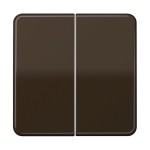 Jung CD595BR Wippe 2-fach Duroplast Serie CD braun 