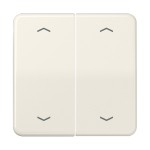 Jung CD595MP Wippe 2-fach mit 4 Pfeilsymbolen Duroplast Serie CD cremeweiß 