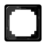 Jung CDP581SW Rahmen 1-fach senkrechte und waagerechte Montage Duroplast CD PLUS schwarz 