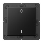 Jung ENOA590-01SWM EnOcean Funk-Wandsender 2-kanalig Symbole 0 I Serie A graphitschwarz matt 