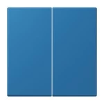 Jung ENOLC995211 EnOcean Funk-Wandsender 4-kanalig Serie LS bleu céruléen 31 