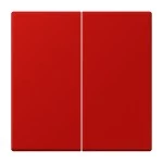 Jung ENOLC995227 EnOcean Funk-Wandsender 4-kanalig Serie LS rouge vermillon 31 