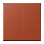 Jung ENOLC995232 EnOcean Funk-Wandsender 4-kanalig Serie LS l'ocre rouge 