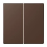 Jung ENOLC995239 EnOcean Funk-Wandsender 4-kanalig Serie LS terre d'ombre brûlée 31 