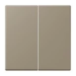 Jung ENOLC995242 EnOcean Funk-Wandsender 4-kanalig Serie LS ombre naturelle moyenne 