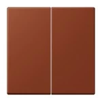 Jung ENOLC995247 EnOcean Funk-Wandsender 4-kanalig Serie LS terre sienne brûlée 59 