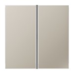 Jung ES2402TSA Tastensatz 2-fach F40 Serie LS Edelstahl 