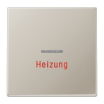 Jung ES2990H Wippe 1-fach mit Lichtleiter Heizung Serie LS Edelstahl 