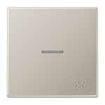 Jung ES2990KO5LP Wippe 1-fach mit Lichtleiter mit abtastbarem Symbol Licht Serie LS Edelstahl 