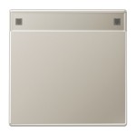 Jung ES2990NA Wippe 1-fach mit Schriftfeld Serie LS Edelstahl 