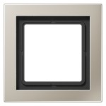 Jung ESD2981 Rahmen 1-fach senkrechte und waagerechte Montage LS-DESIGN Edelstahl 